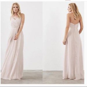 Weddington Way Camille pleated prom wedding dress new sz 00